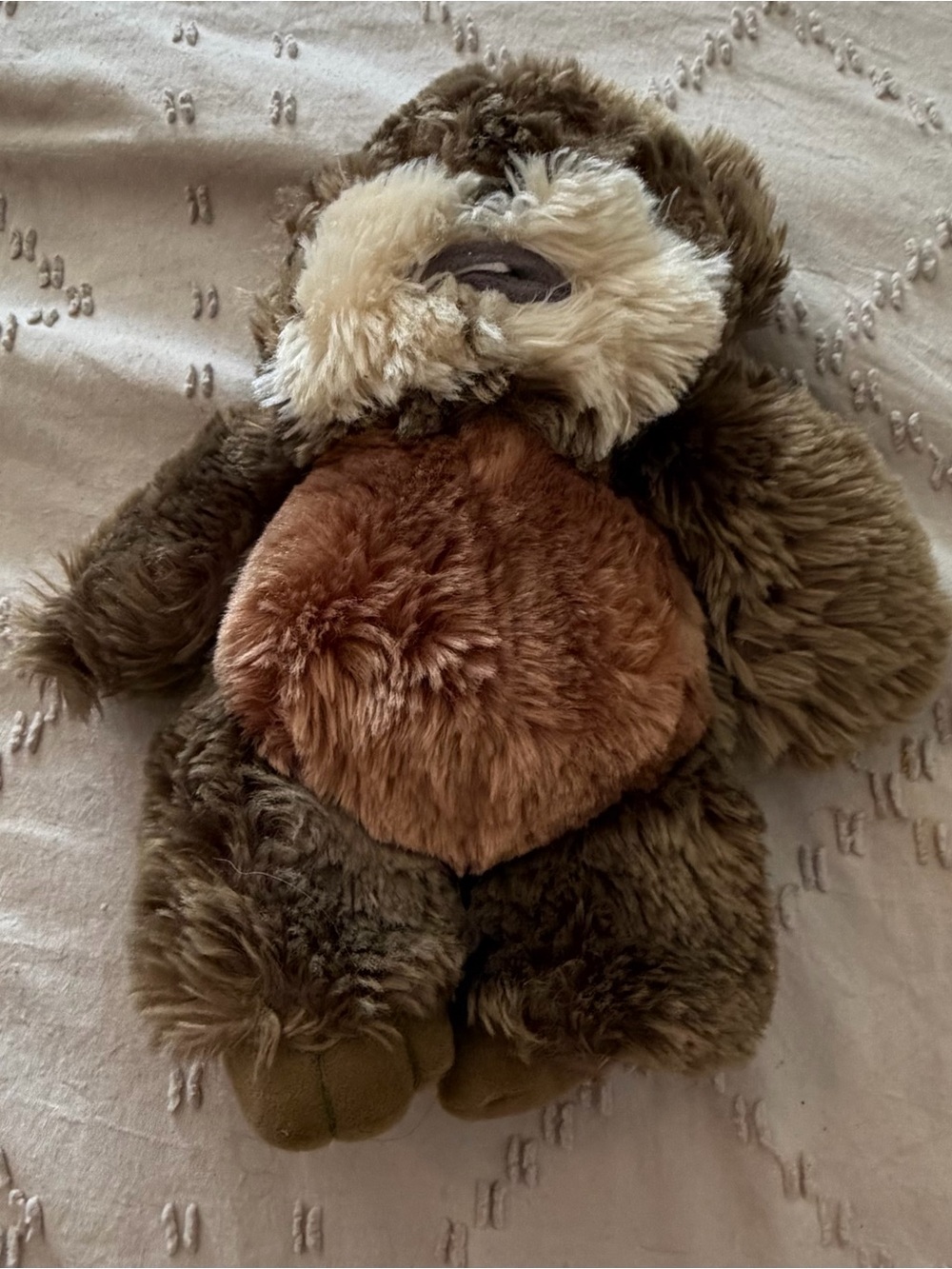 Star Wars Brown and Cream Plush Ewok Stuffed Animal